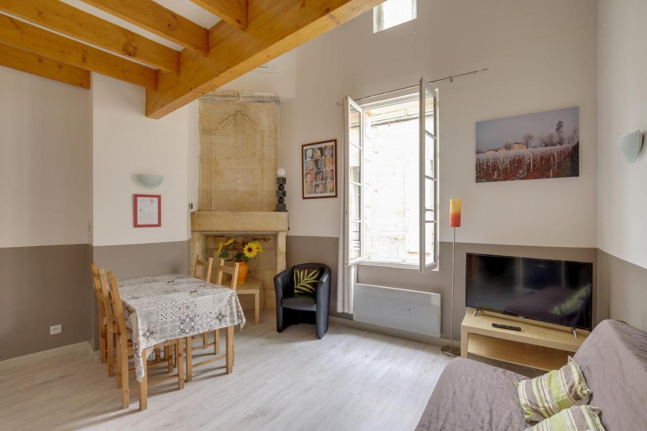 Logis Andraud Studios Saint-Émilion Eksteriør bilde