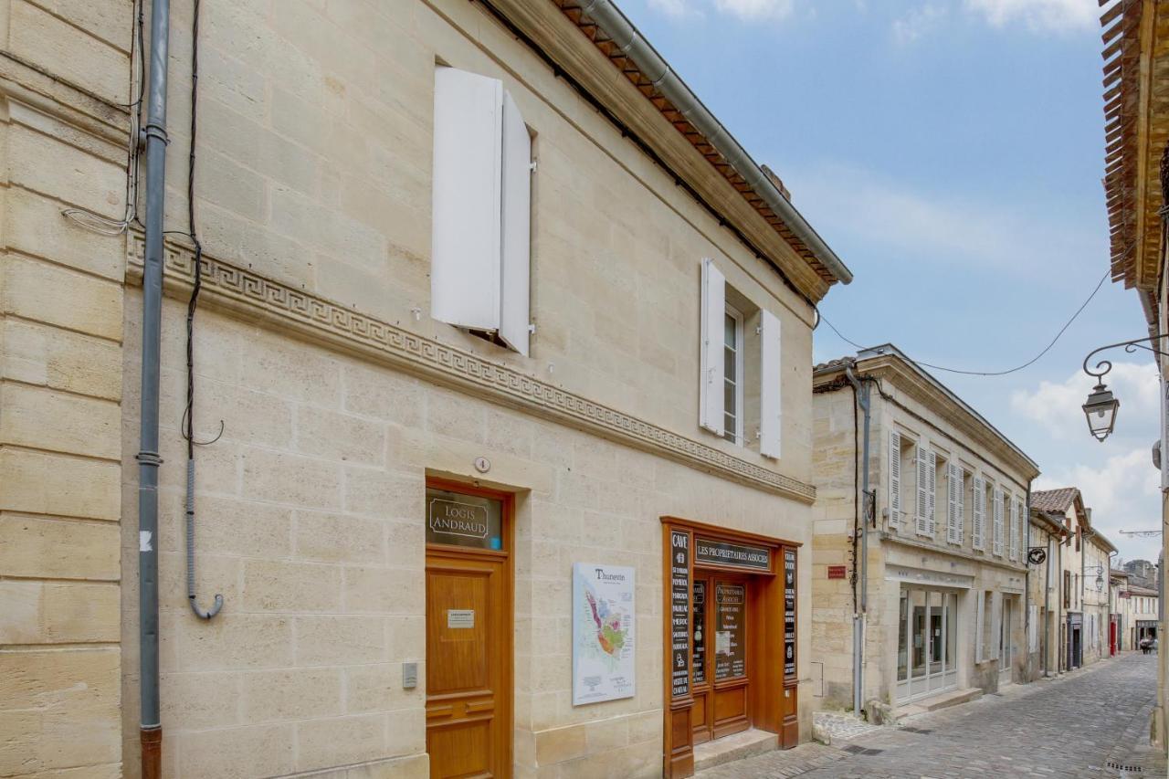 Logis Andraud Studios Saint-Émilion Eksteriør bilde