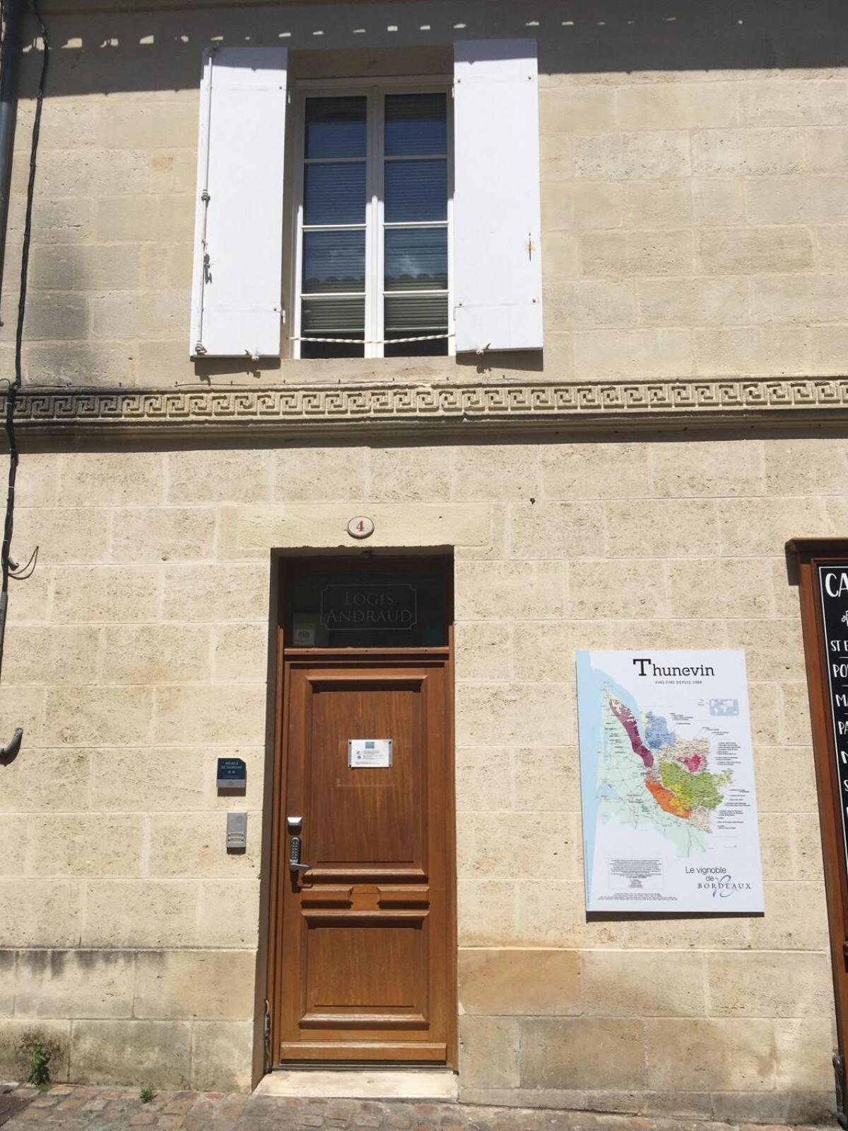 Logis Andraud Studios Saint-Émilion Eksteriør bilde